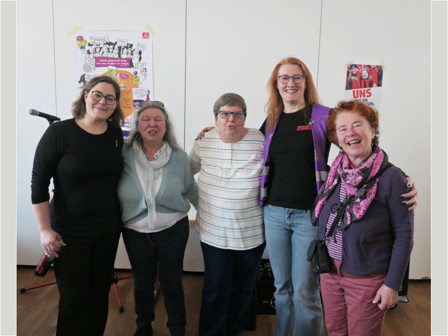 Politischer Frauentagsbrunch im DGB-Haus