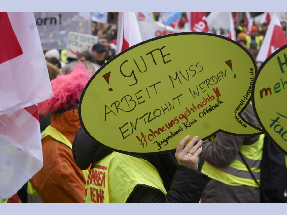 Ohne uns geht nichts!