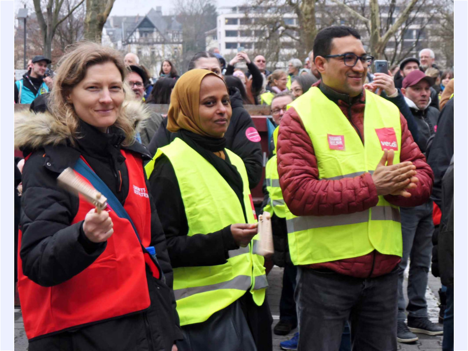 Auftakt am Frankfurter Gewerkschaftshaus