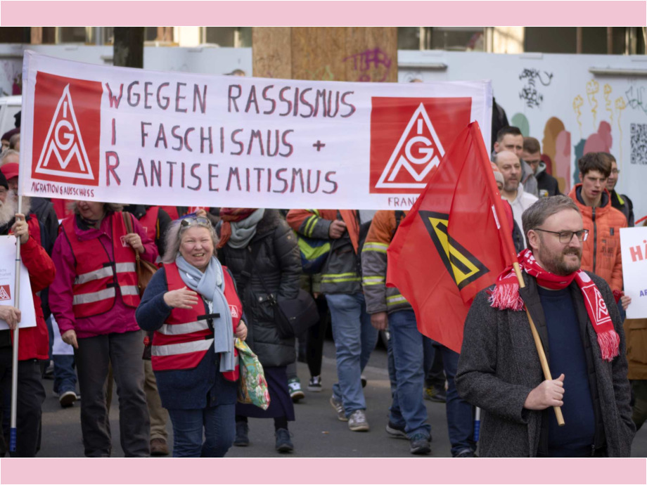 Gegen Rassismus, Faschismus + Antisemitismus