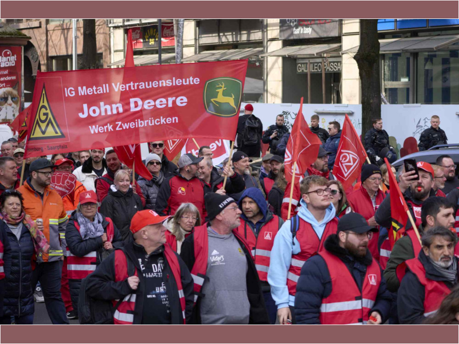 Für sichere Arbeitsplätze