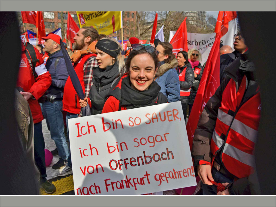 Es geht um unsere Arbeitsplätze, unsere Familien, unsere Zukunft! 