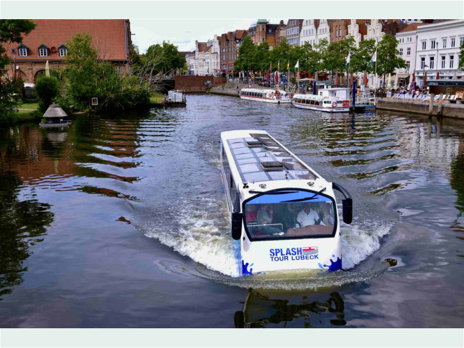 Auf der Trave mit dem Bus