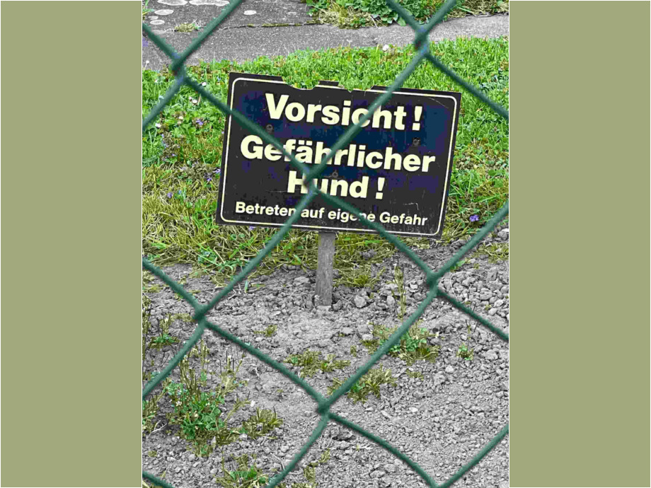 Abgebissen