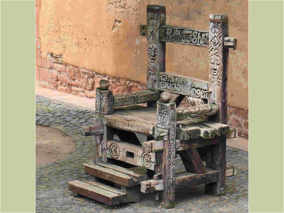 Rathausstuhl Büdingen