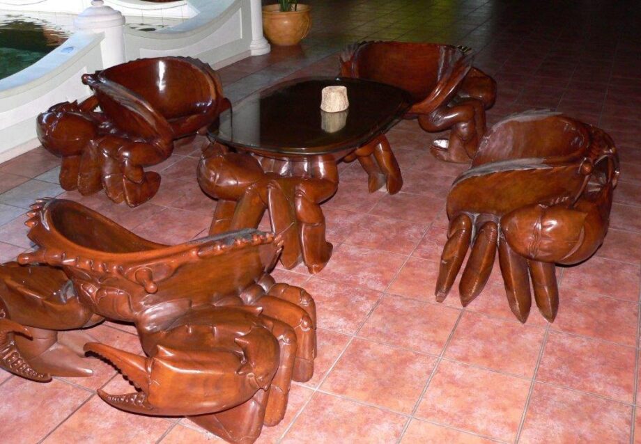 Exotische Sitzmöbel