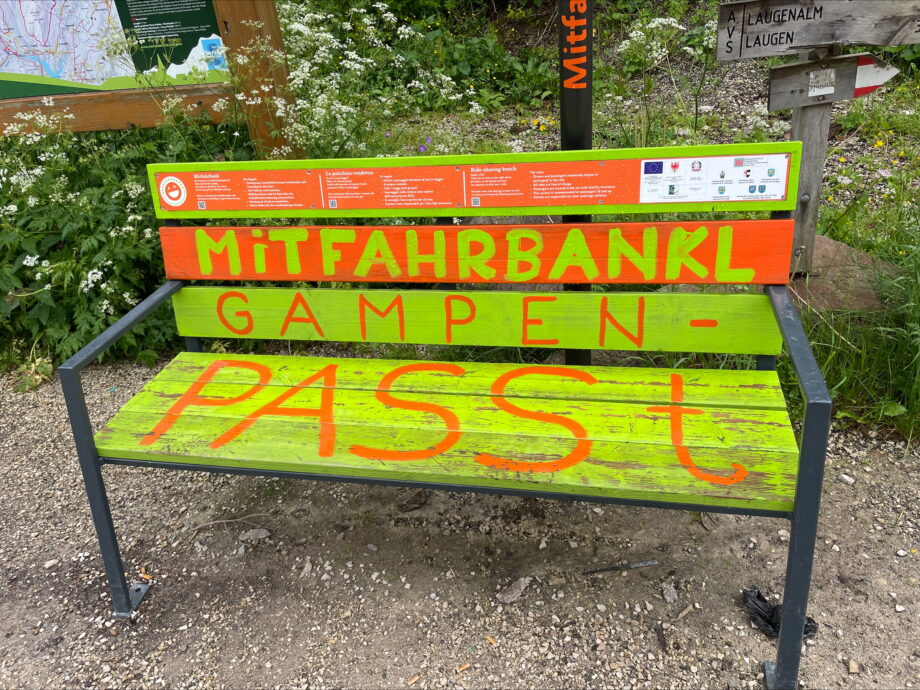 Mitfahrbank