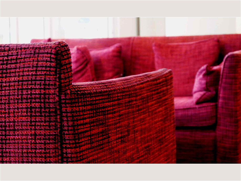Rote Polster