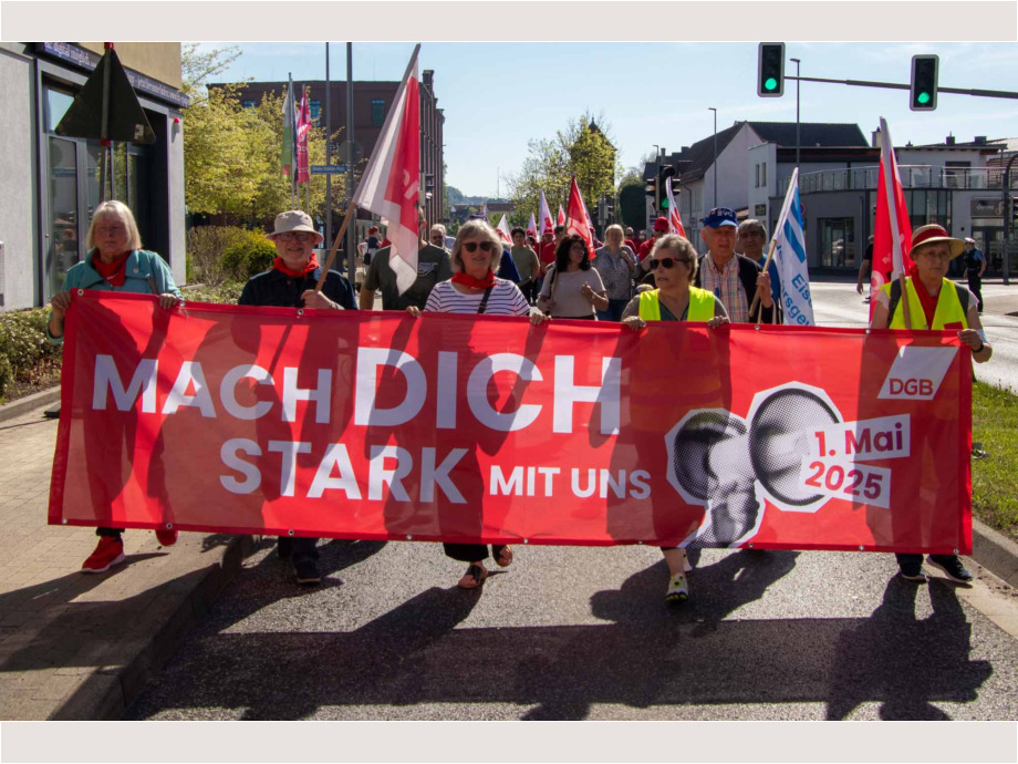 Maifeier der Gewerkschaften 2025 in Bad Hersfeld