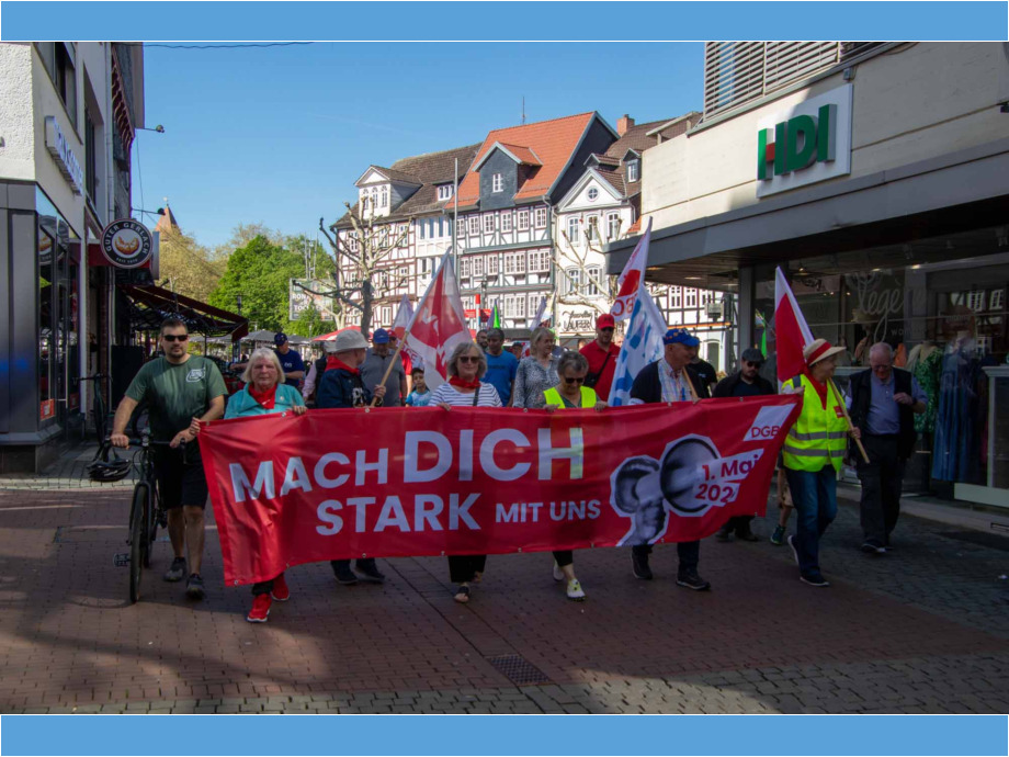 Maifeier der Gewerkschaften 2025 in Bad Hersfeld