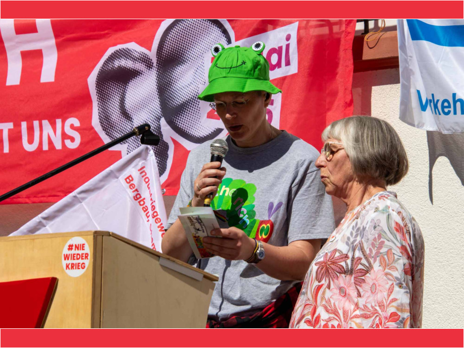 Maifeier der Gewerkschaften 2025 in Bad Hersfeld