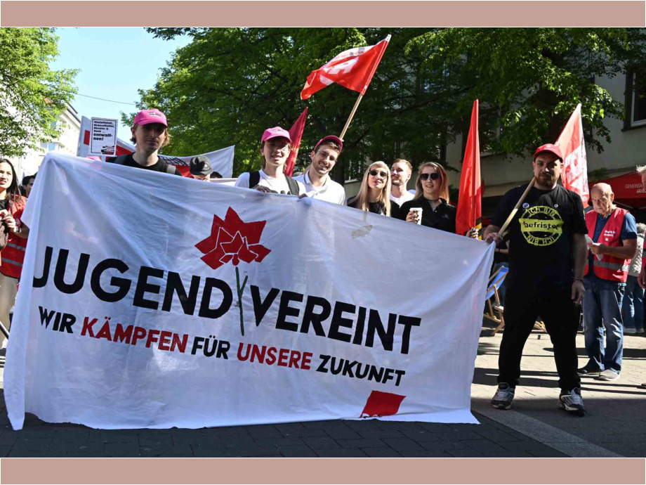Maikundgebung der Gewerkschaften in Giessen