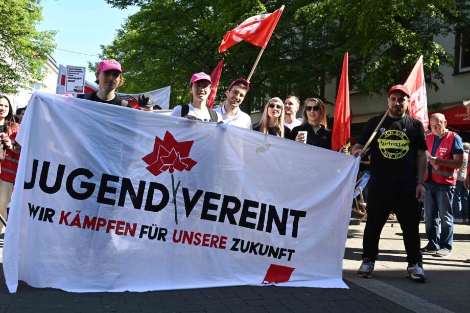 Maikundgebung der Gewerkschaften in Giessen