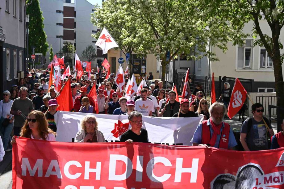 Maikundgebung der Gewerkschaften in Giessen