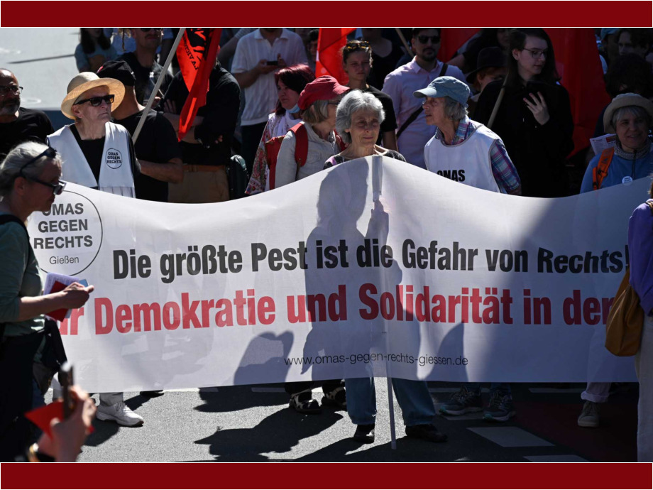 Maikundgebung der Gewerkschaften in Giessen