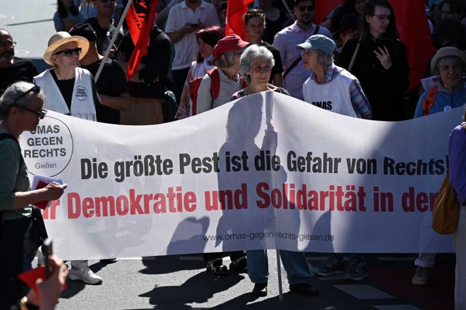 Maikundgebung der Gewerkschaften in Giessen