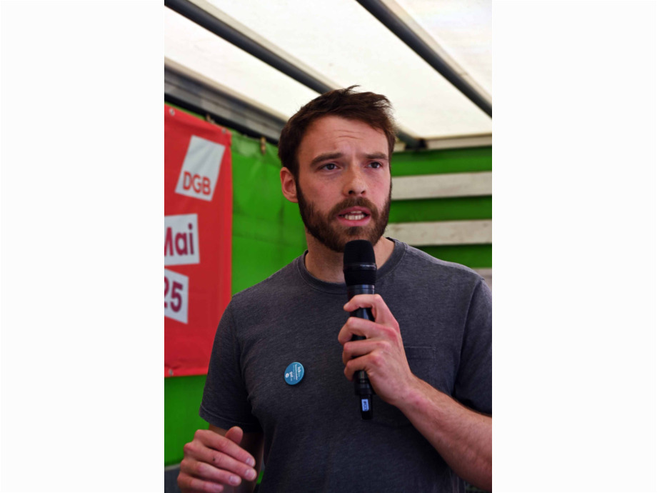 Maikundgebung der Gewerkschaften in Giessen