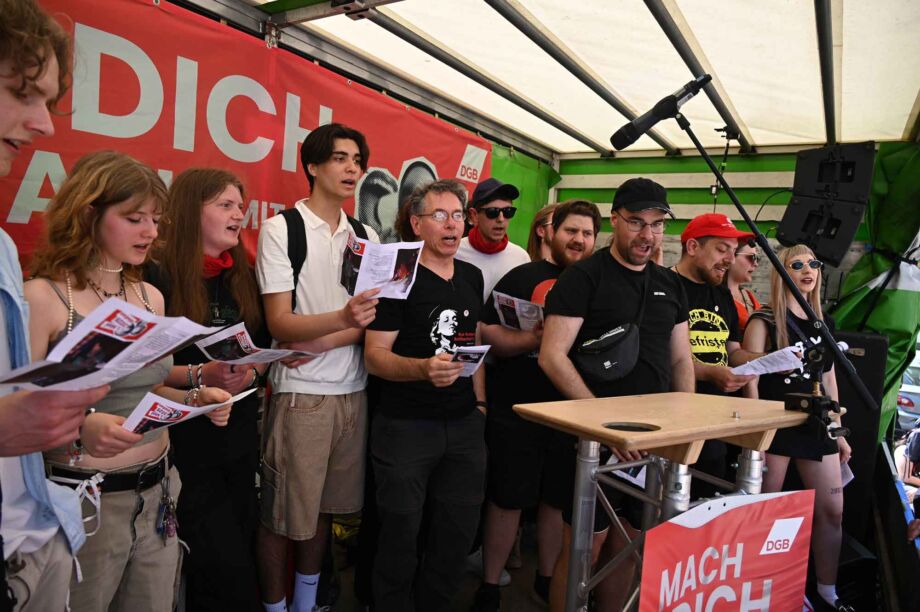 Maikundgebung der Gewerkschaften in Giessen