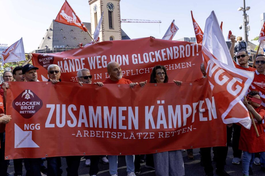 Mach dich stark mit uns - Maikundgebung des DGB in Frankfurt