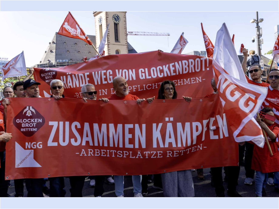 Mach dich stark mit uns - Maikundgebung des DGB in Frankfurt