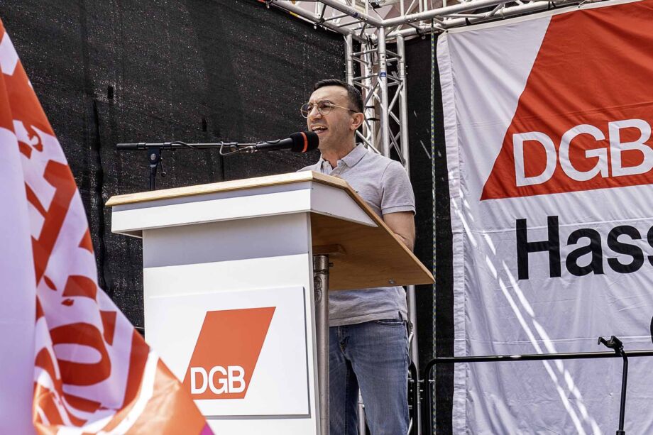 Mach dich stark mit uns - Maikundgebung des DGB in Frankfurt