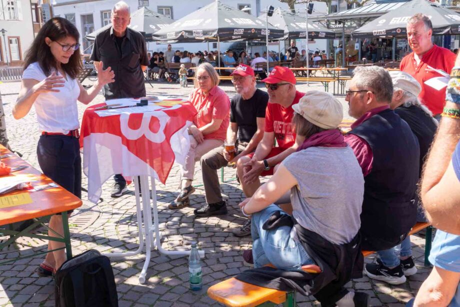 Maifeier der Gewerkschaften in Dieburg