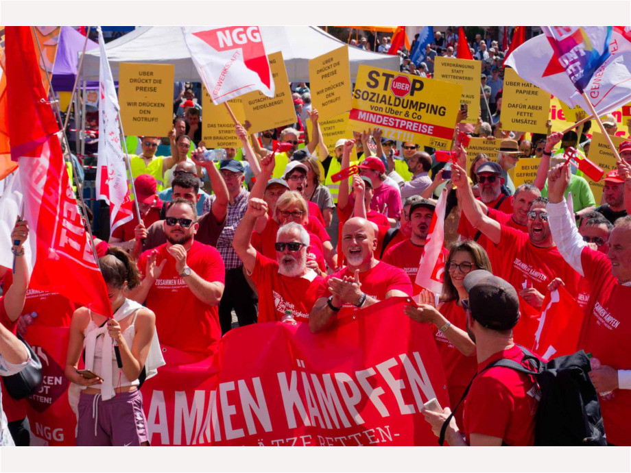 Mach dich stark mit uns - Maikundgebung des DGB in Frankfurt