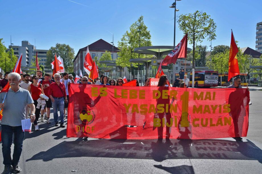 Maikundgebung der Gewerkschaften in Hanau