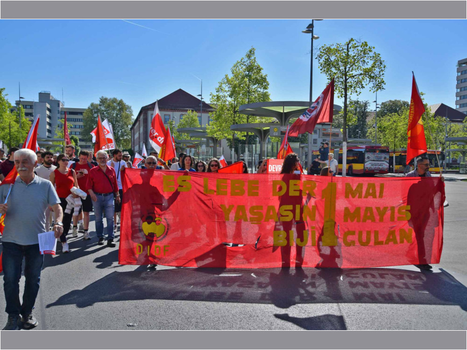 Maikundgebung der Gewerkschaften in Hanau