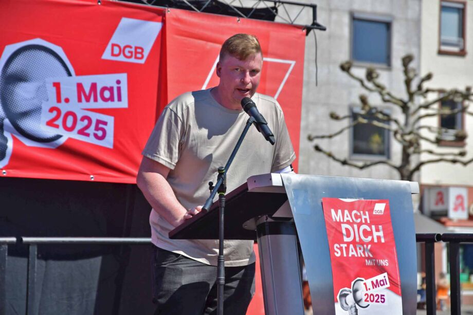 Maikundgebung der Gewerkschaften in Hanau