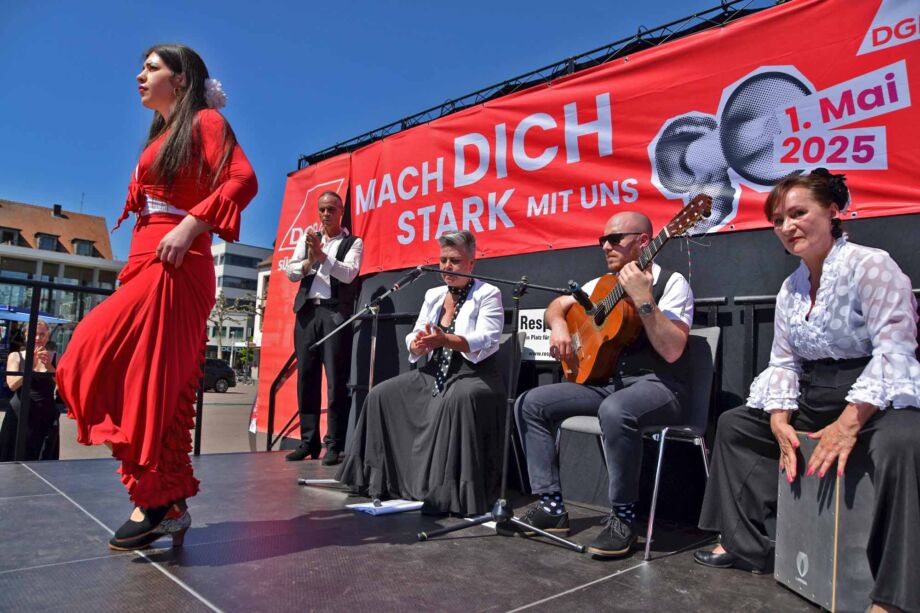 Maikundgebung der Gewerkschaften in Hanau