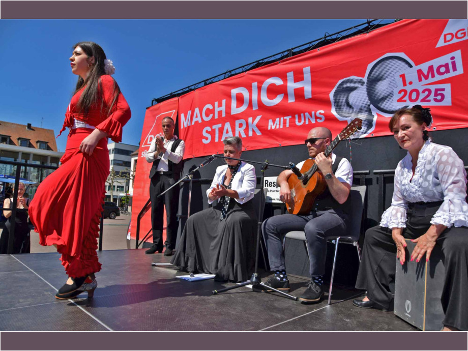 Maikundgebung der Gewerkschaften in Hanau