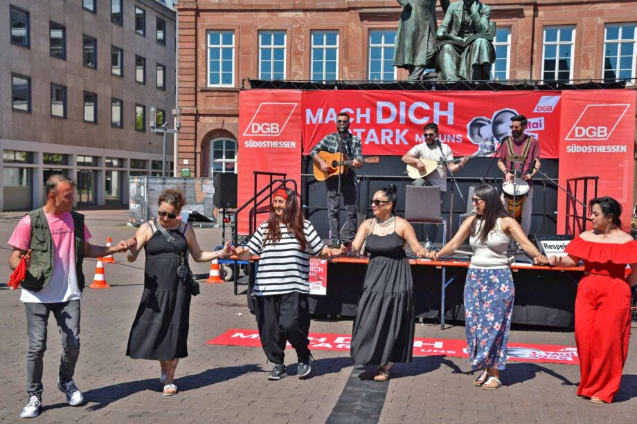Maikundgebung der Gewerkschaften in Hanau
