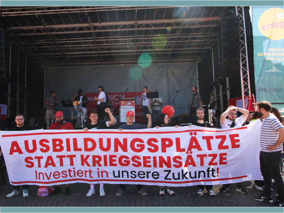 Maifeier der gewerkschaften 2025 in Darmstadt