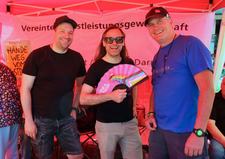 Maifeier der gewerkschaften 2025 in Darmstadt