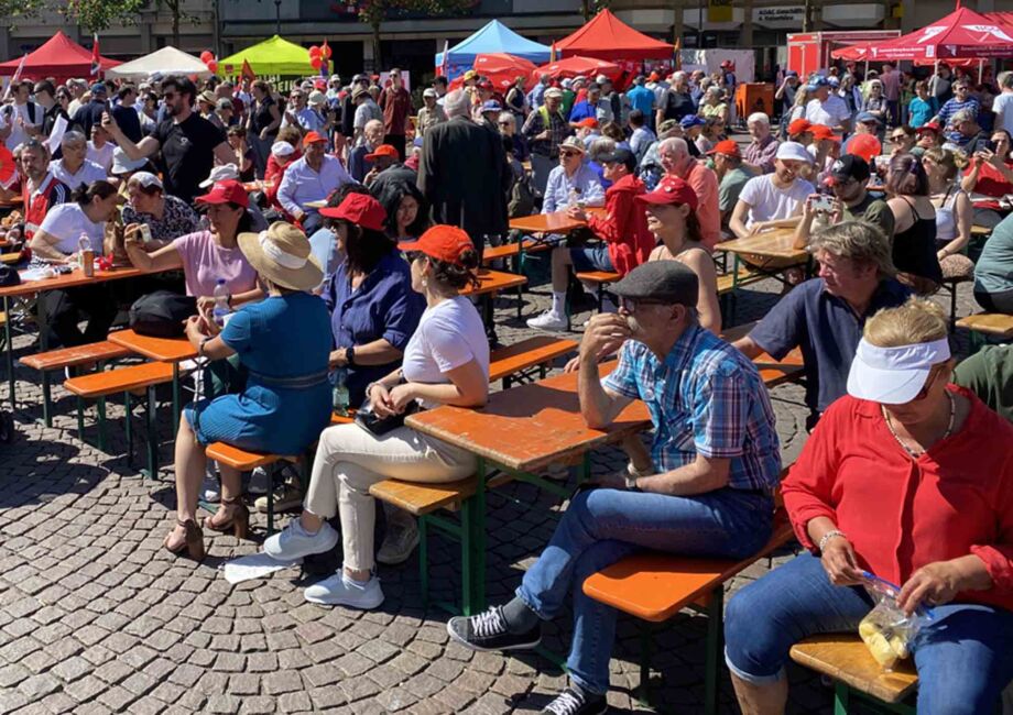Maifeier der gewerkschaften 2025 in Darmstadt