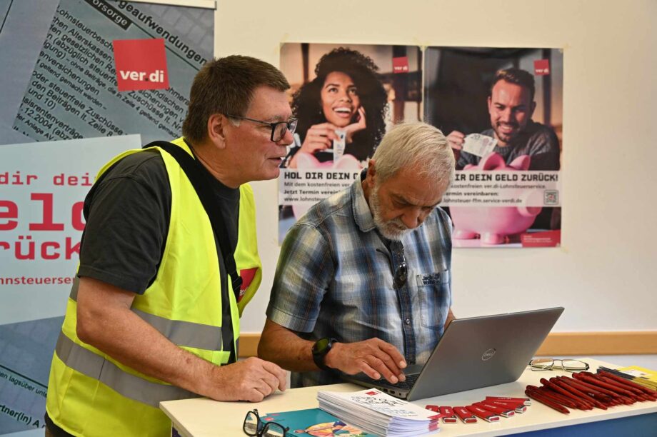 Voll im Einsatz: Ralf Fröhlich, Fototeam Hessen