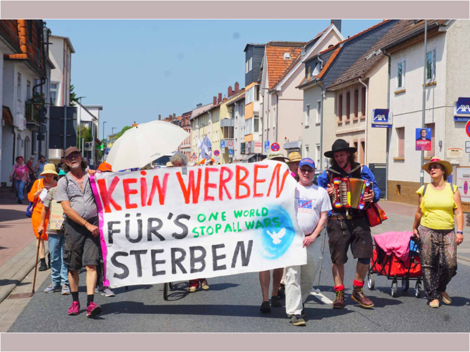 Kein Militär auf dem Hessentag