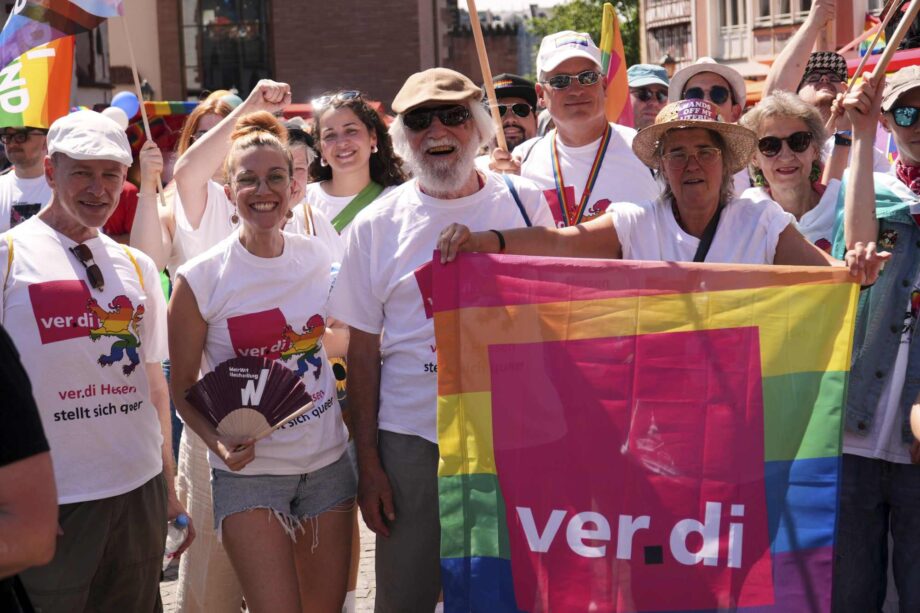 ver.di Hessen stellt sich queer
