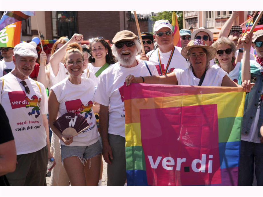 ver.di Hessen stellt sich queer