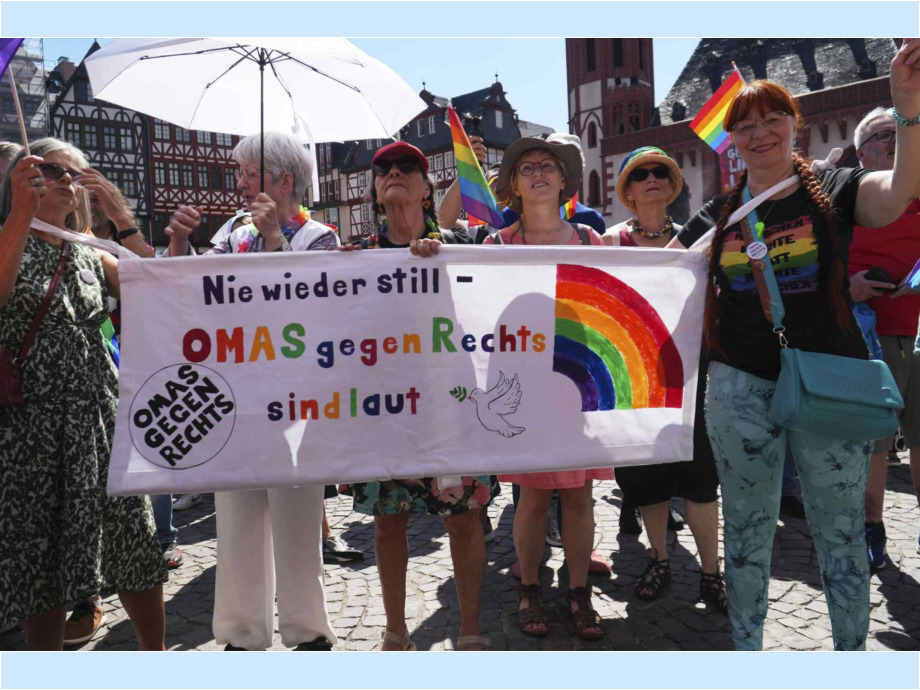 Auch bunt und laut