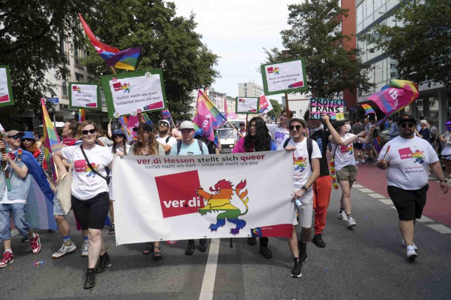 ver.di Hessen stellt sich queer