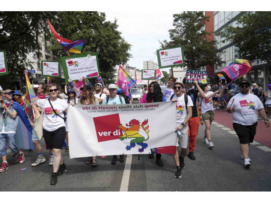 ver.di Hessen stellt sich queer