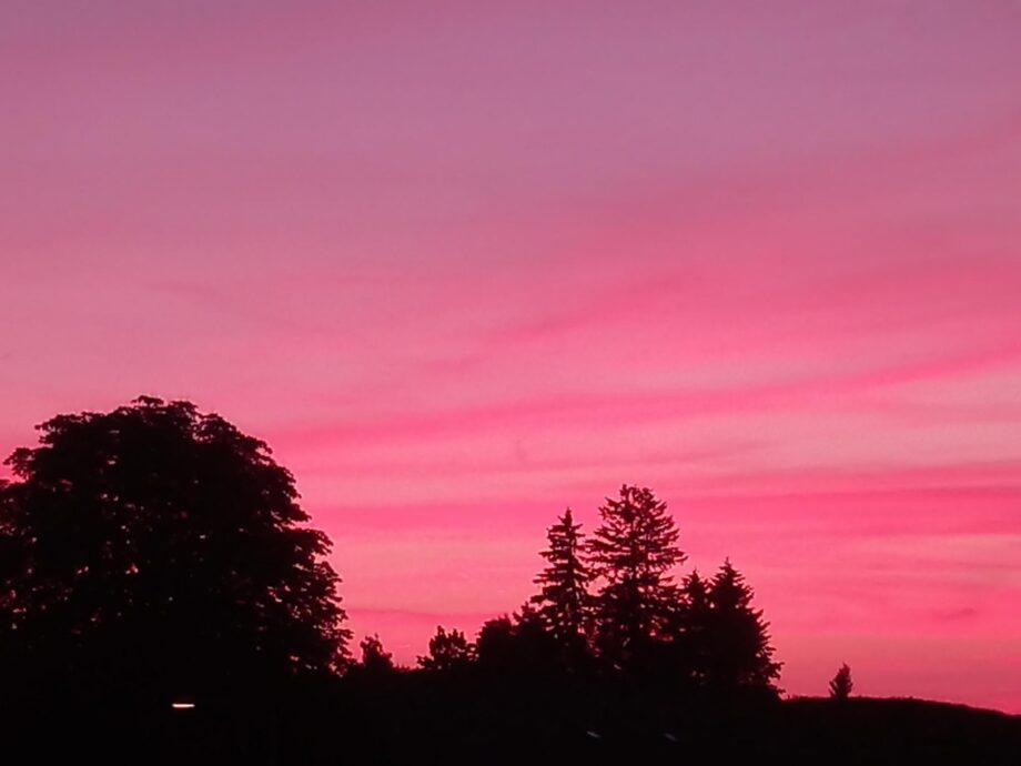 Abendstimmung in den Bergen