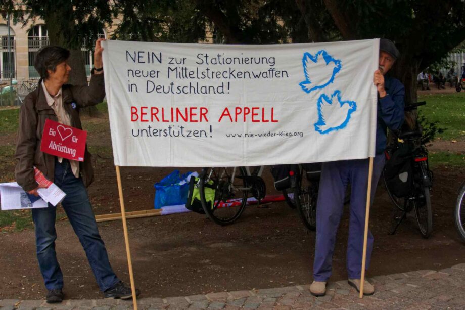 Unserer Hände Arbeit - nicht für euren Krieg!