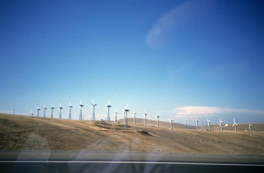 Testfelder Windradprototypen in Kalifornien