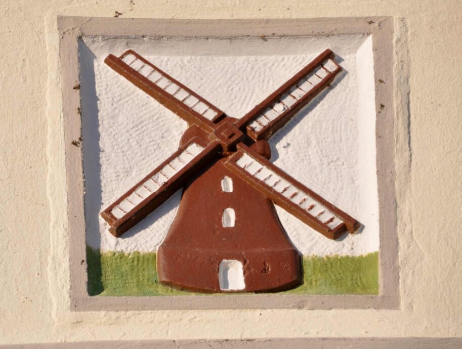 Hauszeichen in Friedrichstadt, Nordfriesland