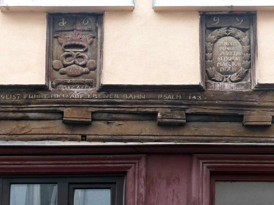 Zunftzeichen aus dem Jahr 1699 Zunftzeichen aus dem Jahr 1699