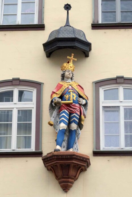 Wanddekoration in der Altstadt Wanddekoration in der Altstadt