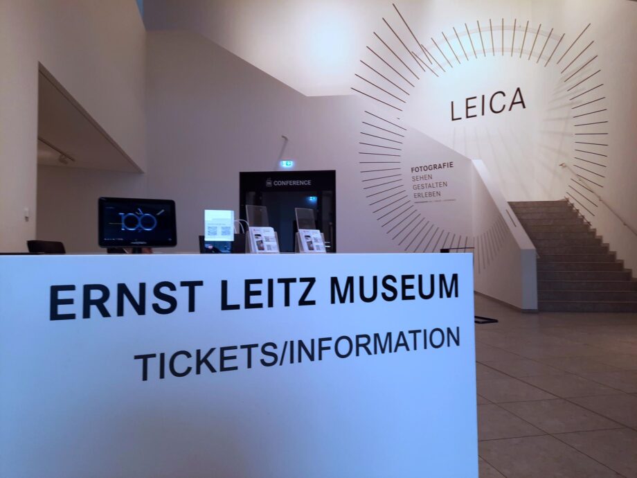 Das Foyer des Ernst Leitz Museums Das Foyer des Ernst Leitz Museums